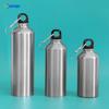 Hervidor deportivo de acero inoxidable de una sola capa en blanco para transferencia térmica transfronteriza, botella de agua con revestimiento para sublimación, taza para montar portátil para exteriores