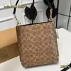 Nova Estilo Balde Flor Antiga Bolsa de Ombro Versátil Bolsa Transversal Bolsa de Ombro Cor Contrastante Especial Estilo Balde de Jasmim Bolsa de Mão Feminina