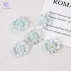 Sinfonía de Colores Dulces de Trébol de Cuatro Hojas Cuentas Corazón Mabe Transparente Acrílico Pulsera DIY Cadena de Teléfono Colección de Cuentas