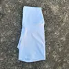 Shorts Deportivos de Yoga para Mujer de Cintura Alta Doble Textura para Ciclismo Naked de Alta Elasticidad Anti-rozaduras Ligeros Transpirables