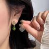 2024 Novo Estilo Chinês Estilo Nacional Brincos Assimétricos Antigos Elegantes Brincos Alto Sentido Brincos Elegantes Primavera