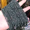 3mm contas redondas pequenas contas de arroz contas soltas anel de gancho de cabelo pedra natural DIY acessórios de jóias de ágata contas de cristal contas contas