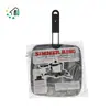 Almohadilla para olla anti-quemaduras negra conductora de calor, almohadilla aislante de calor, almohadilla aislante para olla 19 cm cuadrada estufa de gas almohadilla para café