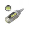 Producción de bombilla LED para coche T10 5630 10smd con lente decodificador luz indicadora de ancho W5W 194