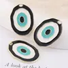 Accesorios DIY de aleación para goteo de aceite Ojo del Diablo, colgante de ojo redondo transfronterizo, colgante de llavero, accesorios de joyería