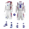 Conjuntos de Uniformes de Baloncesto Hechos a Medida de Fábrica para Adultos y Niños, Uniformes de Equipo de Competición y Entrenamiento, Tejido de Secado Rápido