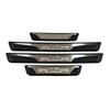 Adecuado para Mazda Cx5 Cx60 Cx80 Cx90 Chuangchi Cielo Azul y Tiras Decorativas para Estribos Exteriores de Puerta Pedales de Bienvenida