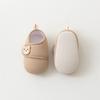 Zapatos de bebé de suela blanda de primavera y otoño, zapatos para niños pequeños, zapatos de dibujos animados de 6 a 12 años, zapatos delanteros de tela antideslizante, zapatos de piso con correas