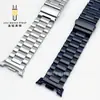 Adequado para Pulseira de Relógio de Metal Aço Inoxidável Magnética Milanês de Três Contas Samsung Watch Galaxy Watch8