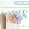 Clip de Plástico Antideslizante para Pantalones Colgador de Pantalones sin Costuras Clip para Pantalones Clip para Faldas Colgador de Ropa Interior para el Hogar Tienda de Ropa Perchas