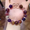 Pulsera de Amatista Fantasma Morada