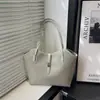 Bolsa de mão decorativa com fivela de cinto casual, moderna e de grande capacidade, bolsa de ombro e bolsa tote de alta qualidade para o dia a dia