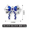 Colgante de lazo incrustado de diamantes, disponible para pedidos transfronterizos de lotes mixtos, adecuado para accesorios de bricolaje como colgantes, pulseras, collares y componentes de joyería, directo del fabricante