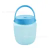 Cubo de Conservación de Silicona en Stock, Cubo de Hielo de Silicona de Gran Capacidad, Bolsa de Conservación Sellada para Exteriores, Almacenamiento para Camping y Picnic