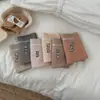 Ropa interior tipo boxer de algodón puro transpirable sin costuras de cintura media-alta con base líquida en la entrepierna antibacterial de 10A para mujer