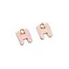 Aleación Cuentas con Letras para Goteo de Aceite Colgante Cuentas Sueltas DIY Pulsera Hecha a Mano Accesorios de Joyería Venta al por Mayor Letras Accesorios DIY
