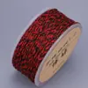 Boting Estilo Tibetano Hilo de Algodón Tejido a Mano Cuerda de Algodón de Múltiples Hilos de Colores Cuerda Manual para DIY Hilo para Abalorios Adornos Tibetanos Juguetes Culturales Hilo de Tejer Venta al por Mayor