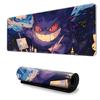 Mouse Pad Gengar Extra Grande Anime Pokemon Criativo Teclado de Laptop Escritório Borda Espessada Tapete de Mesa