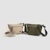 Bolsa Quadrada Pequena Casual Leve da Moda para Mulheres 2025 Nova Bolsa de Ombro Simples de Nylon para Viagem Bolsa Transversal Tendência