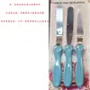 Raspador de crema de acero inoxidable juego de 3 piezas con mango de plástico espátula para pastel de acero inoxidable espátula para hornear multiusos para pastel