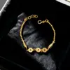 Color Dorado Estrellas Doradas Trituradas Luna Flores Corazón Calabaza Arena Pulsera Dorada Moda para Mujer Lujo Accesible Diseño de Nicho