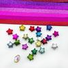 Estrela de diamante com glitter papel com glitter fosco papel de estrela empilhado DIY origami feito à mão acabado glitter degradê