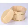 Cubo pequeño de madera comedor comercial positivo cubo de madera arroz vaporera de bambú glutinoso sushi tamaño cubo de arroz no puede calentar lavar con agua caliente
