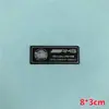 Adecuado para Pegatinas de Coche Mercedes-Benz Clase C Clase E Glc Gla Glb Pegatinas Decorativas de Metal Logo de Coche Amg Placa de Nombre Brabus Logo de Aluminio