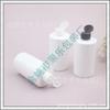 Botella baja plana con tapa abatible de hombro 250ml botella de champú botella de pesca botella de acondicionador para el cabello 250ML botella de detergente