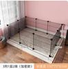 Jaula para Gatos Interior Grande Pequeña Perro Chinchilla Conejo Parque Valla Aislamiento Puerta Barandilla Anti-Salto Valla para Mascotas