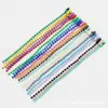 Color de pintura de stock regular cadena de cuentas accesorios para joyería DIY cadena de cuentas de metal 2.4 * 12cm cadena de cuentas de color