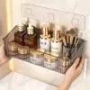 Estante de Almacenamiento de Pegatinas sin Costuras para Baño Estante de Almacenamiento en Pared sin Taladro Estante Cesta de Almacenamiento para Cosméticos de Baño con Fuerte Capacidad de Carga