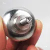 Cuenco de Acero Inoxidable para Malabares con Palo de Bambú, Diámetro del Cuenco 3 cm Mm, Patrón de Rosca 5 mm, Cuenco de Malabares de Cabeza Única y Accesorios para Palo