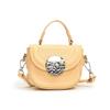 Bolso Redondo con Hombro de Diseño de Nicho Infantil, Bolso de Moda de Alta Gama para Niñas, Nuevo Bolso Cruzado de Hombro Único 2025 para Niñas