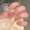 Uñas Hechas a Mano, Osos Pintados a Mano, Lunares, Ojos de Gato, Moños Pintados, Uñas Cortas Estilo Chica Dulce, Uñas de Manicura Lindas