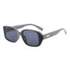 2025 Nuevas Gafas de Sol Integradas de Montura Curva Gafas de Sol Cuadradas Ojo de Gato Gafas para Sesión de Fotos Callejera Anti-UV Moda para Mujer