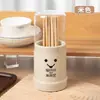 Soporte para Palillos a Prueba de Polvo Caja de Almacenamiento para Cucharas Utensilios de Cocina Cesta para Palillos Estante de Almacenamiento Doméstico Contenedor para Palillos con Drenaje