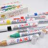 Bolígrafo de pintura gratuito para caballos HO-168 no se decolora impermeable marcador blanco pintura metálica dorada bolígrafo aceitoso para llantas