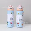 Copo de Frutas Duplo Novo Transfronteiriço Aço Inoxidável 304 Copo com Isolamento a Vácuo Portátil Grande Capacidade Garrafa de Água Esportiva Atacado