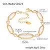 Tobillera Omaca Super Brillante Facetada de Cristal Checo Acero Inoxidable Chapado en Oro de 18 Quilates Tobillera de Lujo Accesible para la Playa Joyería para el Pie