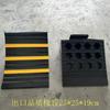 Madera Triangular Conveniente Plástico Antideslizante Neumático de Coche Goma Dispositivo Antideslizante Camión Grande Almohadilla de Pendiente Bloqueador de Coche