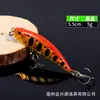 Set de señuelos para pesca a larga distancia, Señuelo minnow hundible 6g 6cm, Señuelo vibratorio para todas las capas de agua, Señuelo micro minnow