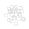 Cobre chapeado 14K Pack Golden Thread Anel Twist Open Ring DIY Handmade Joias Conectando Anel Pulseira Colar Acessórios