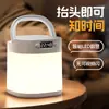 Celebridad de Internet Transfronteriza Más Vendido Moderno Minimalista Creativo Infantil Luz Nocturna Reloj con Control Remoto Dormitorio Sueño Mesita de Noche Lámpara