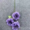 3 Rosas de Diamante Artificial para Decoración de Salón de Bodas, Arreglo Floral para Pasillo de Boda, Paisajismo de Rosas en Cascada de Centro Comercial