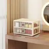 Caixa de armazenamento de mesa multicamadas armário de armazenamento tipo gaveta multifuncional prateleira organizadora de cosméticos caixa de armazenamento organizadora de itens diversos