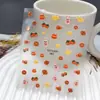 Série Duyuer Adesivos de Unha Populares Estilo Influenciador Realista com Suporte Adesivo para Decoração de Unhas DIY