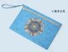 Nagudi Poliéster Diagonal de Gran Capacidad Estampado a Color Almacenamiento para Fitness Suministros de Yoga Ladrillos de Yoga Rueda de Yoga Bolsa de Yoga