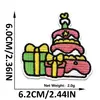 Adesivos de Tecido de Natal Prontos do Fabricante Papai Noel Boneco de Neve Bordados Adesivos Patch Roupas Chapéu Adesivos de Patch Atacado