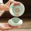 Colador de Té de Loto Jin Tang Fu Hua de Fábrica Malla de Filtro Cerámica Separador de Agua y Té Accesorios para Juego de Té